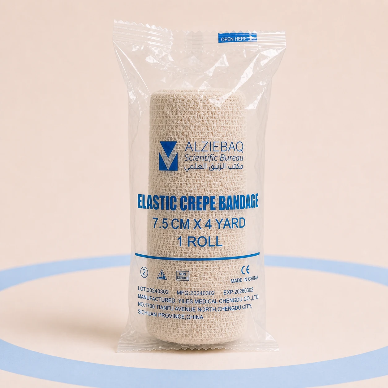 Elastic Crepe Bandage - ALZIEBAQ