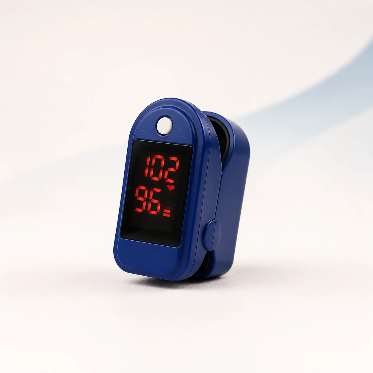 Fingertip Pulse Oximeter - Blue