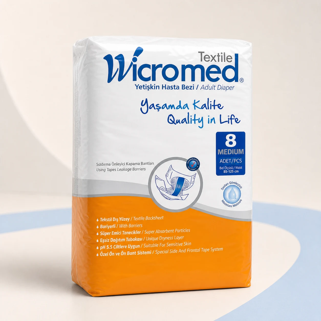 Adult Diapers - M - Wicromed · Turkey